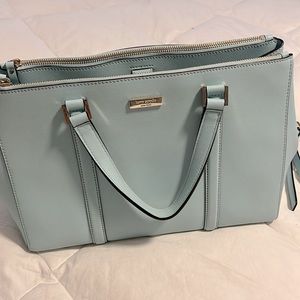 Kate Spade work tote - baby blue